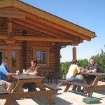 Gastronomie Blockhaus Rundbohlenhaus