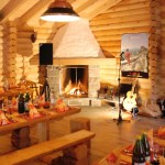 Blockhaus Gaststätte Innenaufnahme